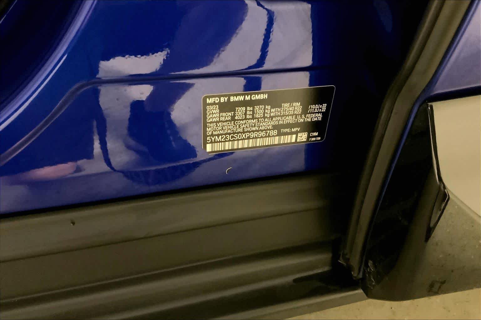 Used 2023 Marina Bay Blue Metallic BMW  image 36