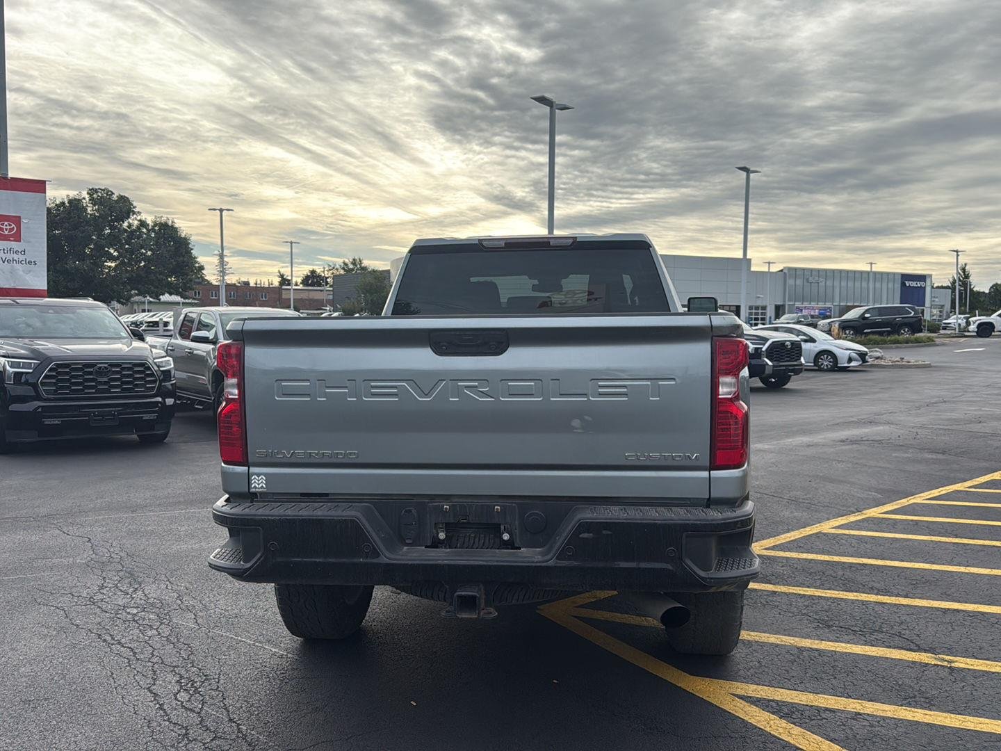 Used 2024 Sterling Gray Metallic Chevrolet Custom image 4