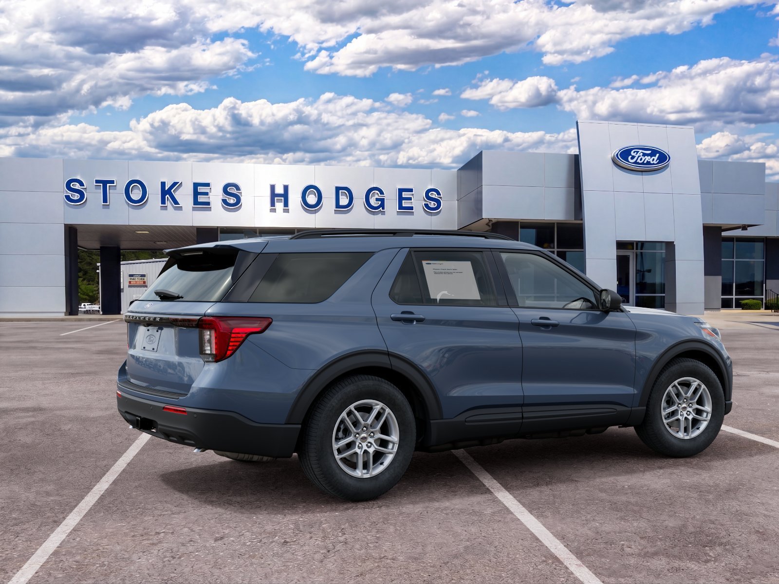New 2027 Vapor Blue Metallic Ford Active image 6