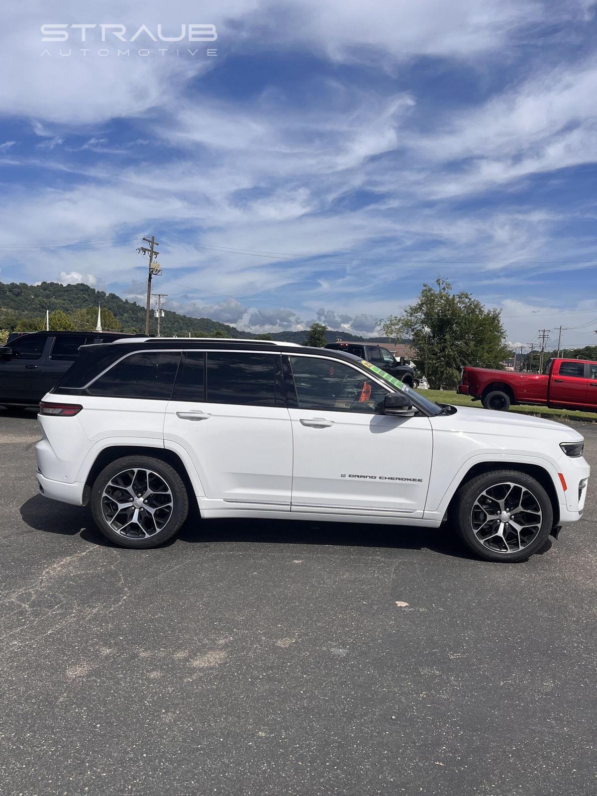 Used 2023 Bright White Clearcoat Jeep Summit Reserve image 9
