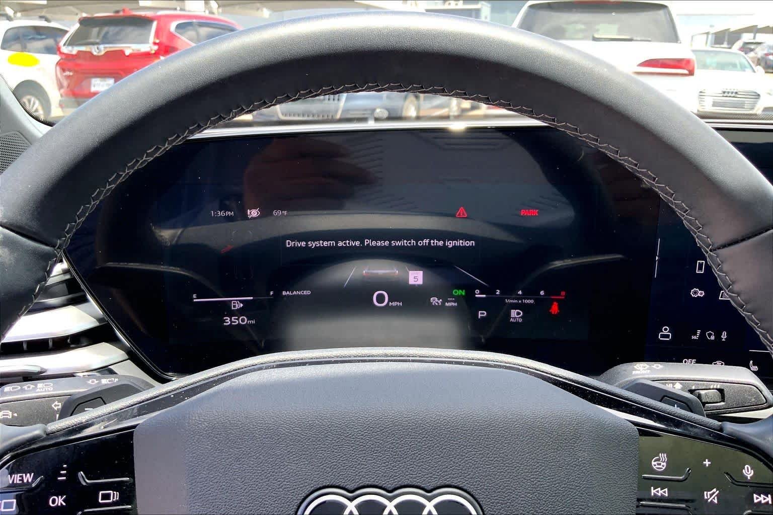 Used 2025 Glacier White Metallic Audi Premium image 26