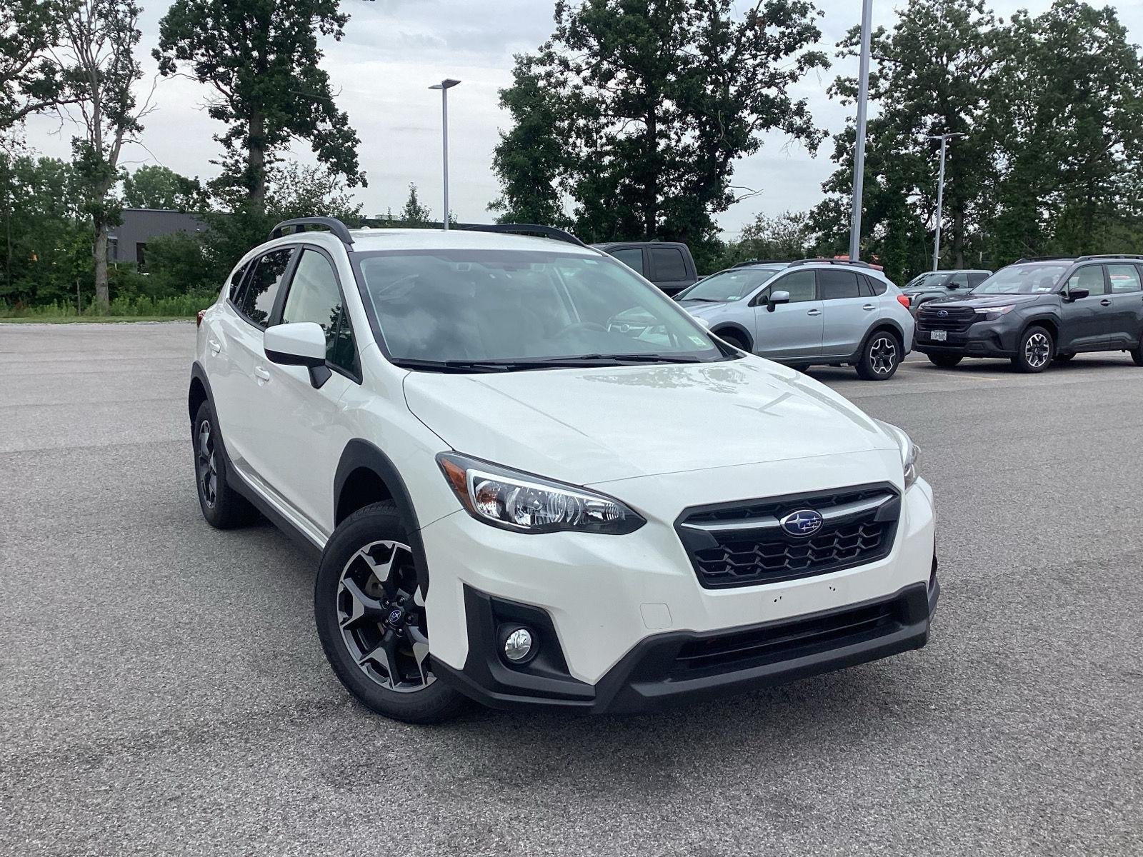 Used 2020 Crystal White Pearl Subaru Premium image 1