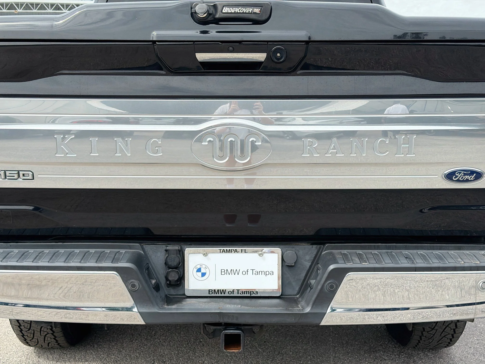 Used 2021 Agate Black Metallic Ford King Ranch image 11