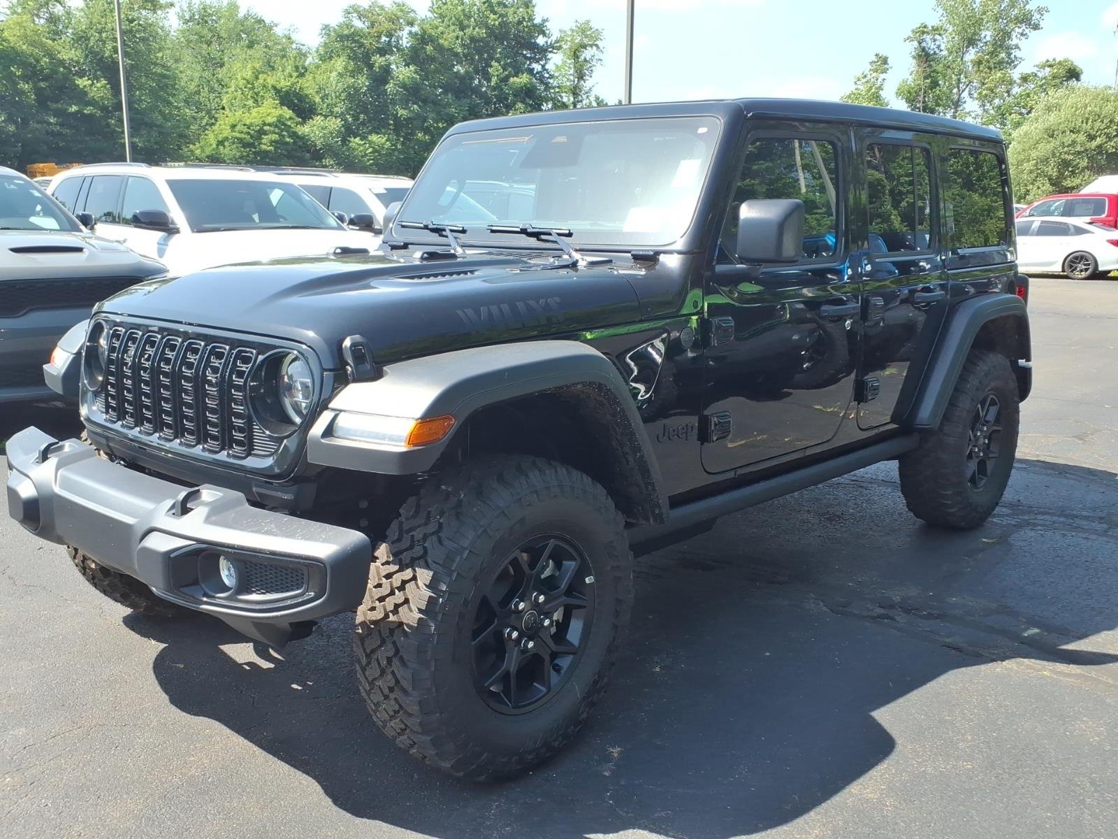 New 2026 Black Clear-Coat Exterior Paint Jeep Willys image 3