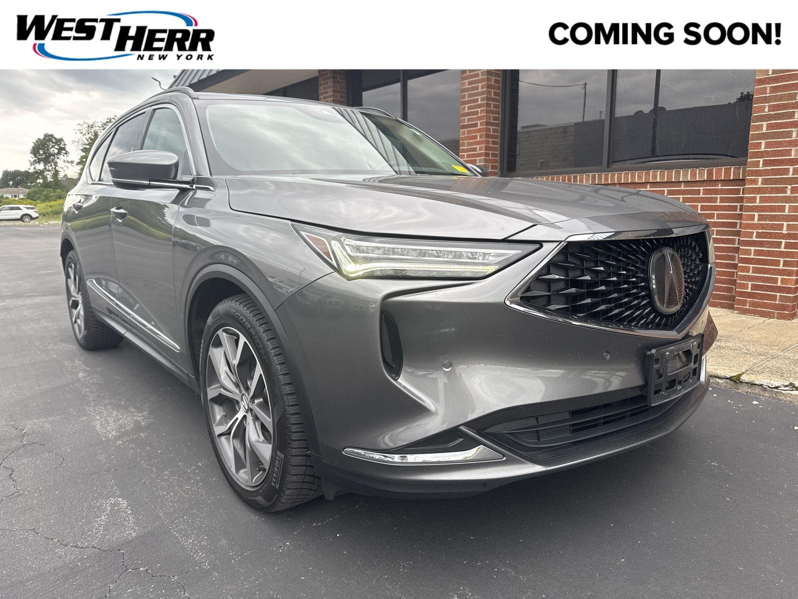 Used 2023 Liquid Carbon Metallic Acura SH-AWD w/Tech image 1