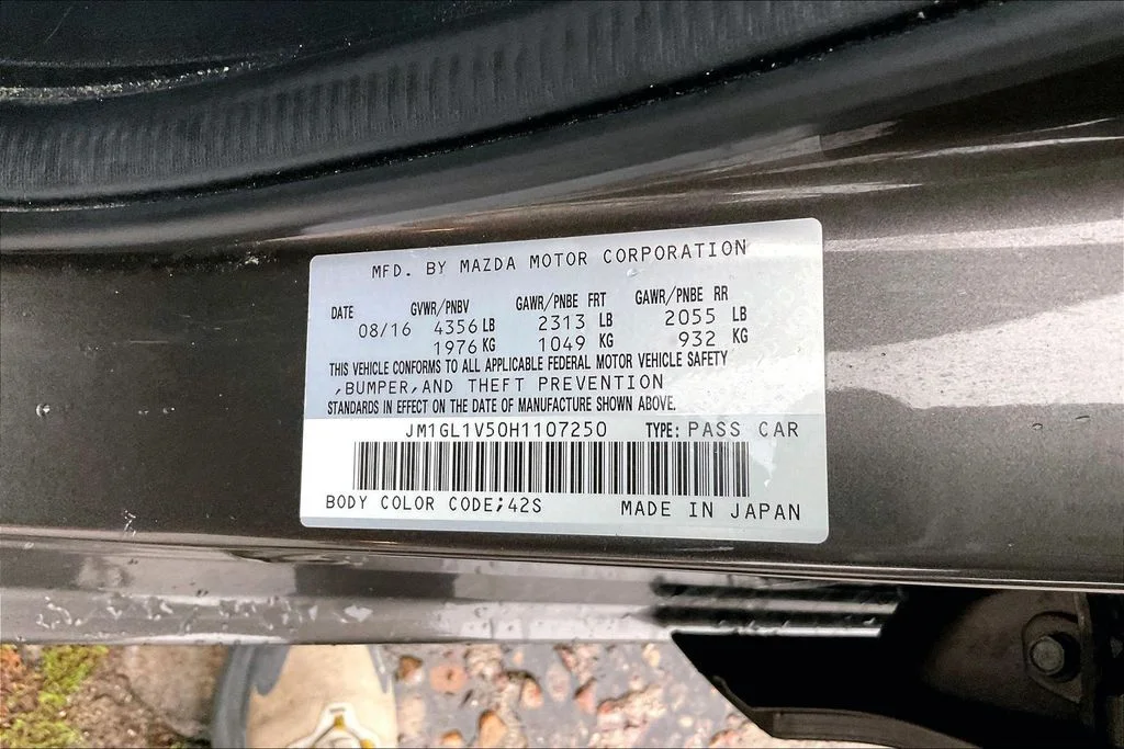 Used 2017 Silver Mazda Touring image 16
