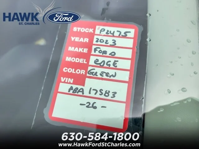 Certified Used 2023 Green Metallic Ford SEL image 51