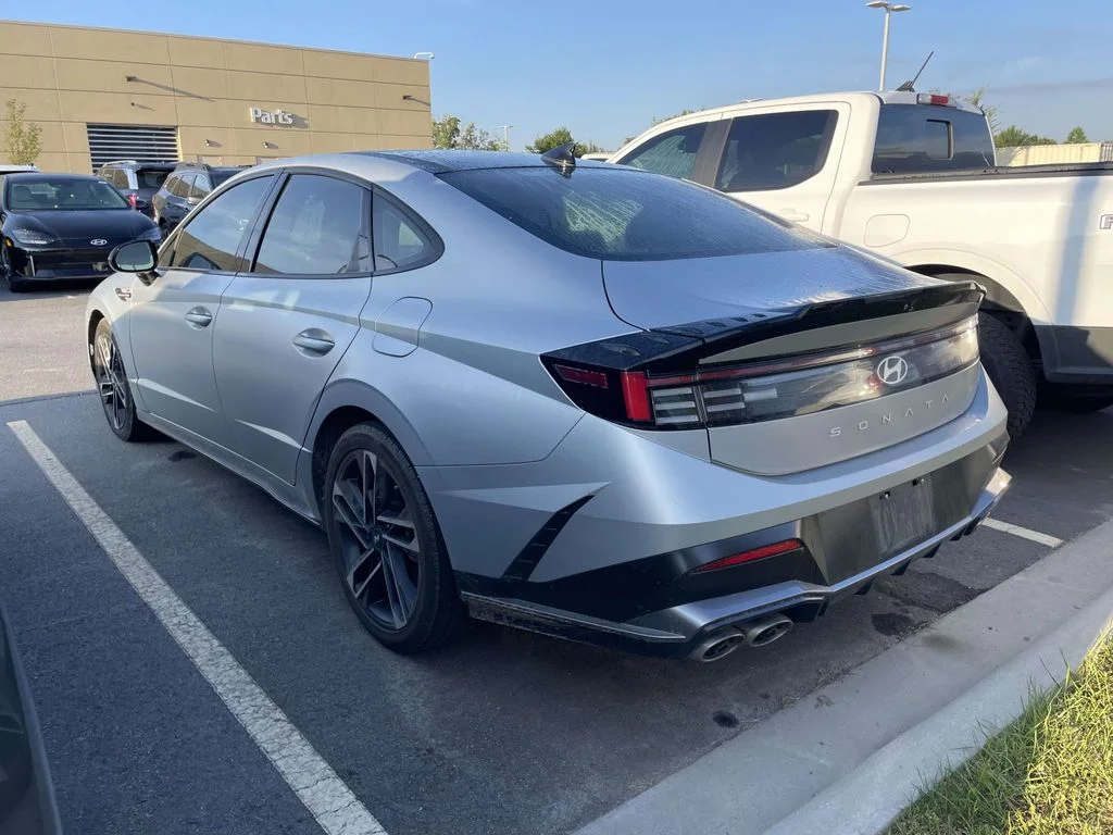 Used 2024 Aero Silver Matte Hyundai N Line image 3