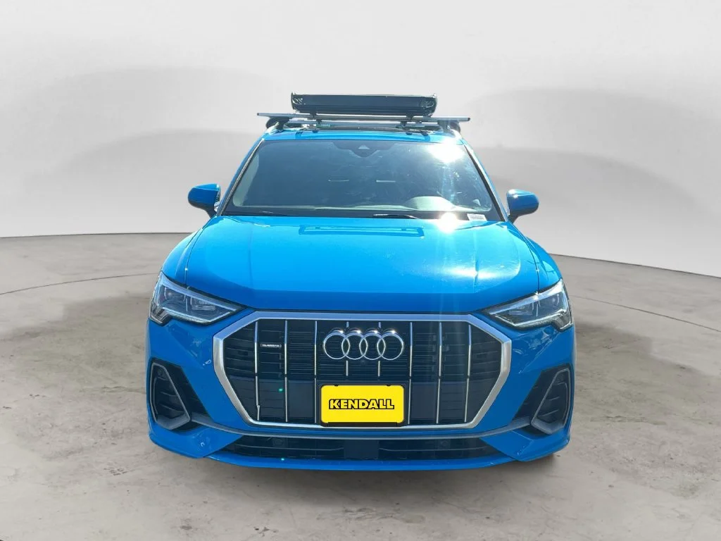 Used 2022 Blue Audi Premium Plus image 3