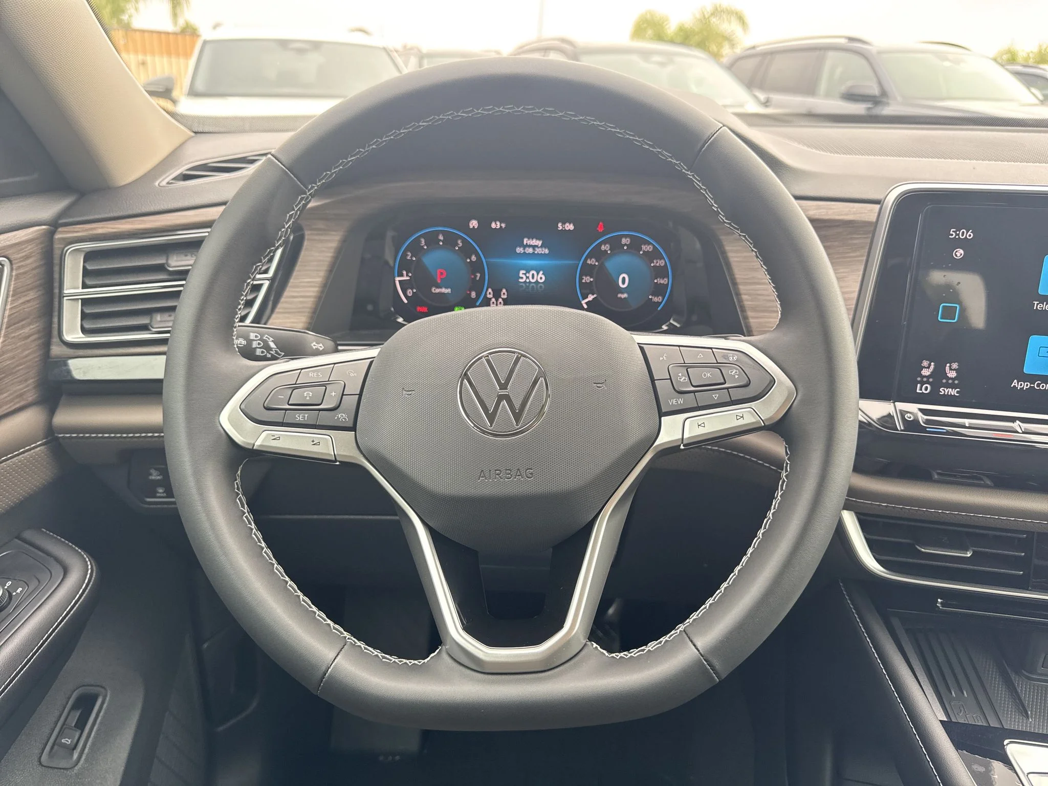 New 2026 Opal White Pearl Volkswagen 2.0T SEL image 20