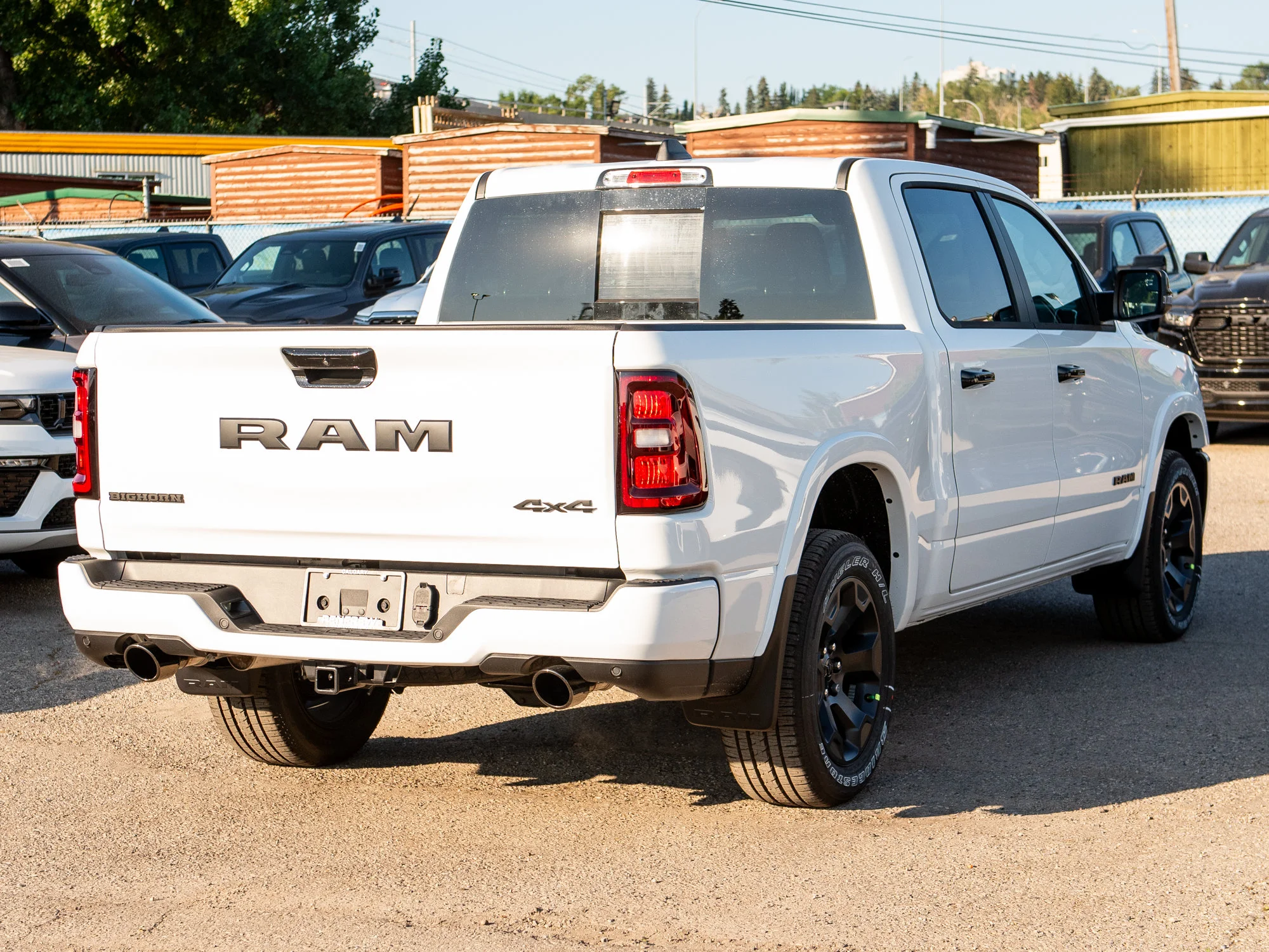 New 2026 White RAM Big Horn* image 5