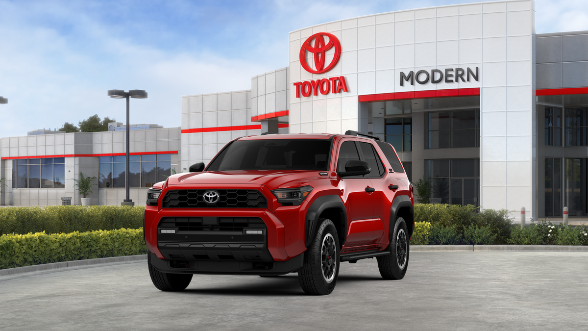 Certified Used 2025 Supersonic Red Toyota Hybrid TRD Off Road Premium image 42