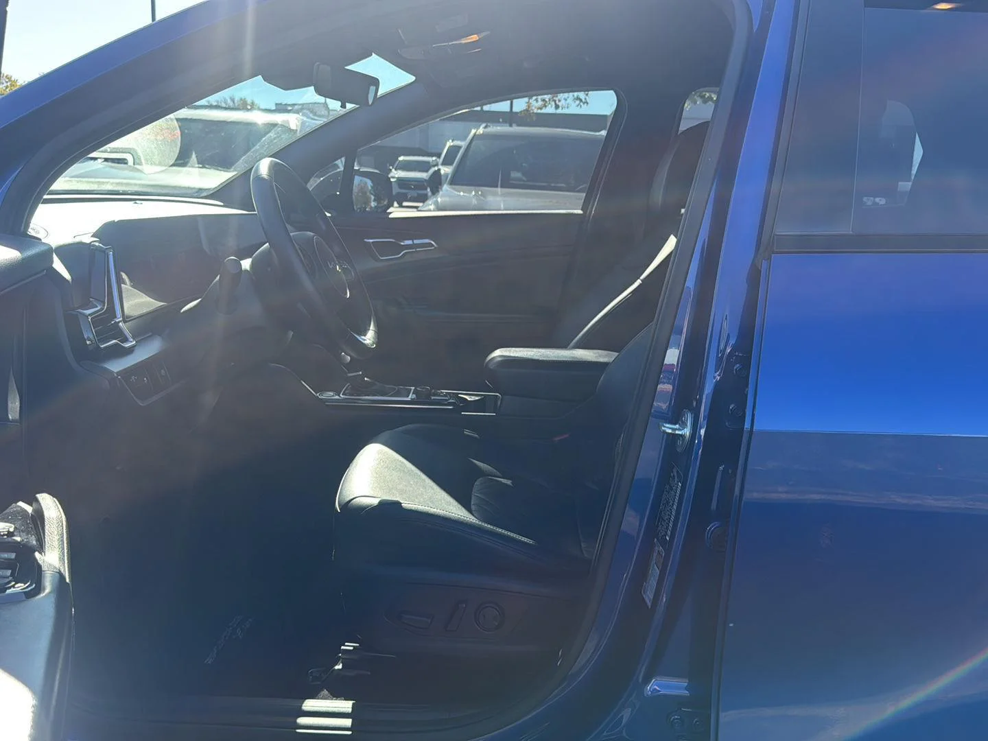 Used 2023 Sapphire Blue Kia X-Line image 11