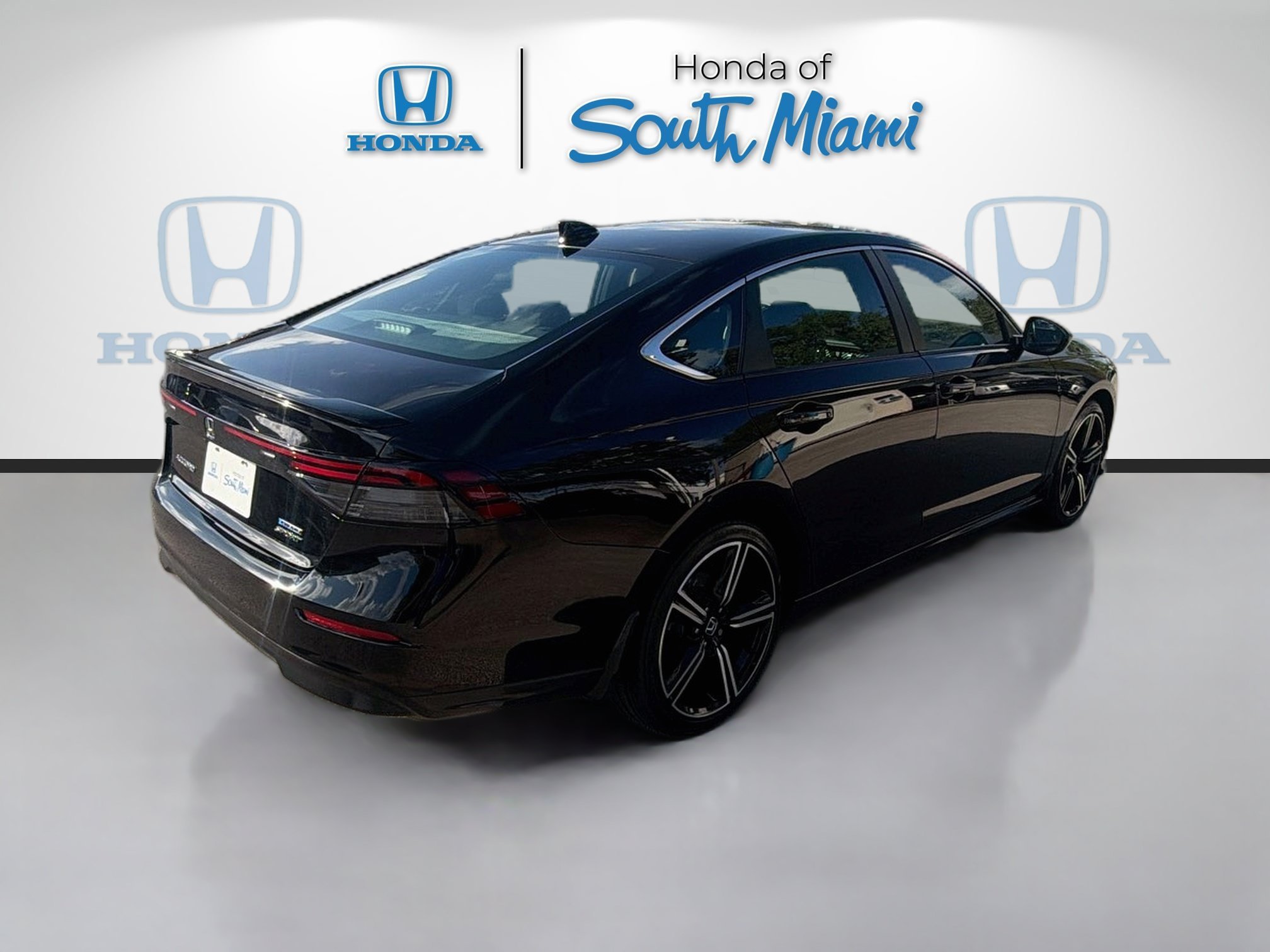 Certified Used 2024 Crystal Black Pearl Honda HYBRID SPORT image 7
