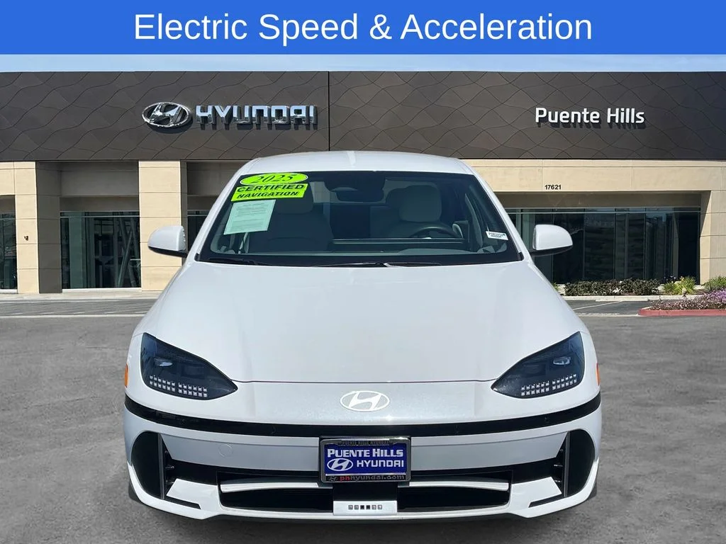 Certified 2025 Hyundai IONIQ 6 SEL with VIN KMHM34AAXSA083050 for sale in City of Industry, CA