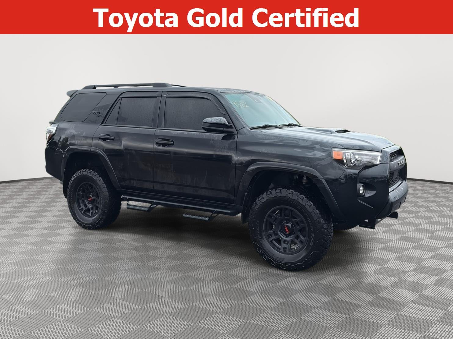 Used 2022 Midnight Black Metallic Toyota TRD Off Road image 1