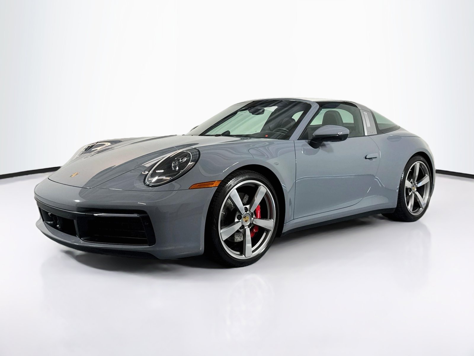 Used 2024 Agate Grey Metallic Porsche 4S image 1