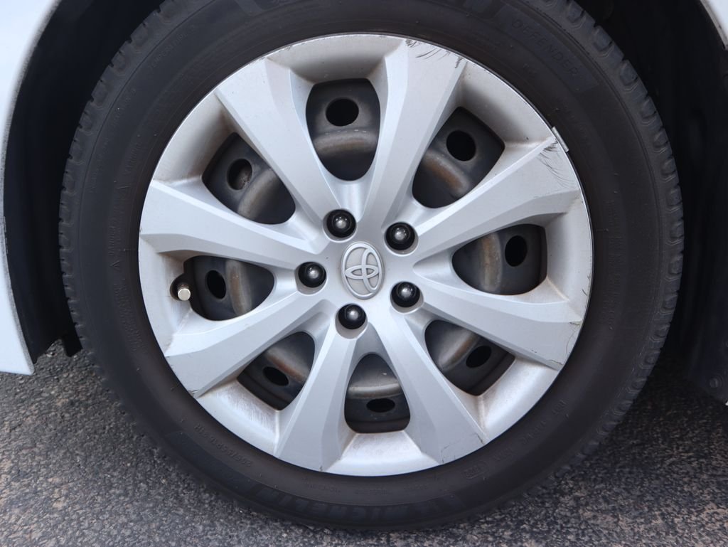 Used 2020 Super White Toyota LE image 14