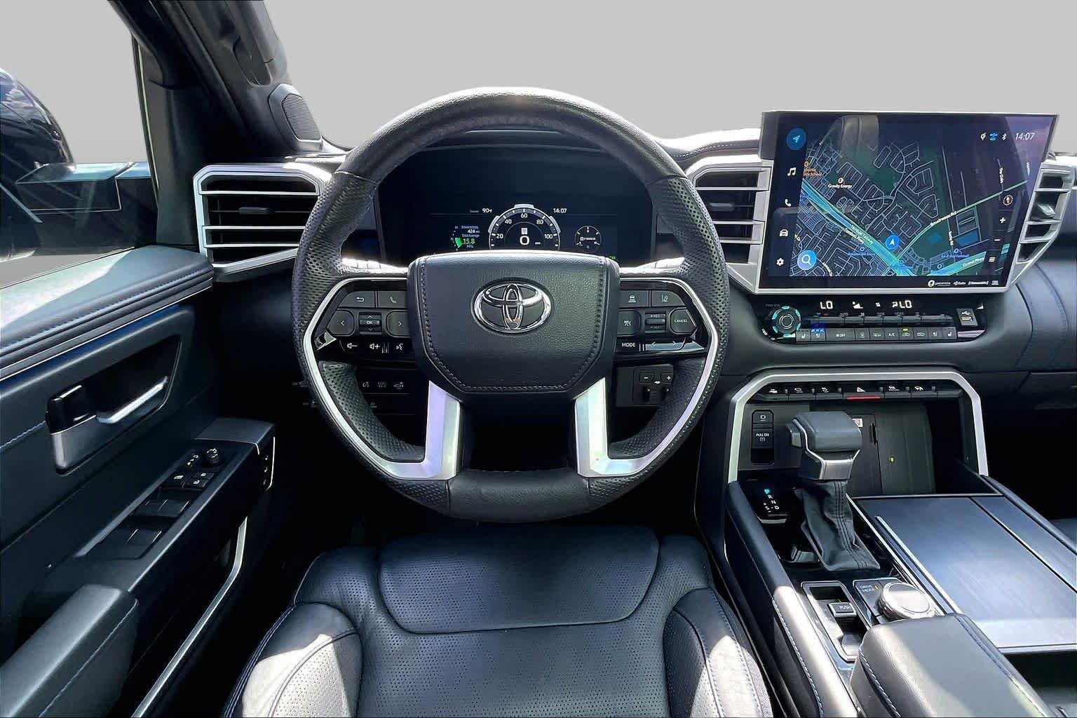 Used 2023 Midnight Black Metallic Toyota Platinum image 6