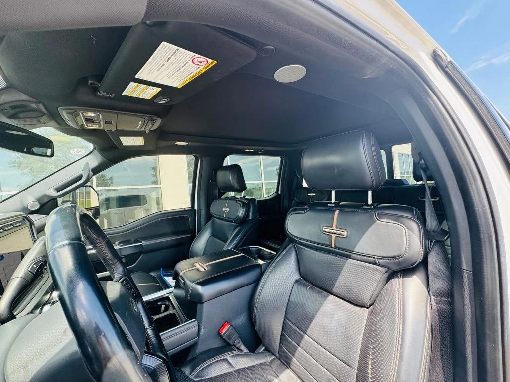 Used 2024 White Ford Platinum image 9