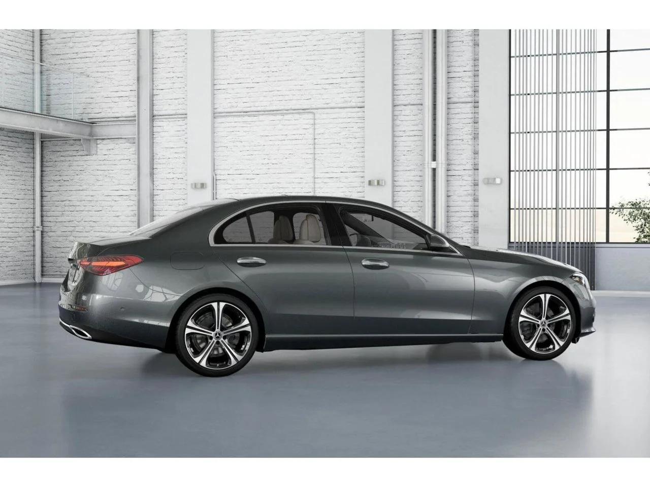 New 2026 Selenite Grey Metallic Mercedes-Benz C 300 image 18