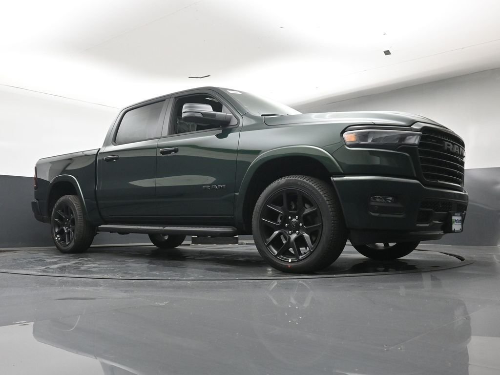 New 2026 Serrano-Green Metallic Exterior Paint RAM Laramie image 27