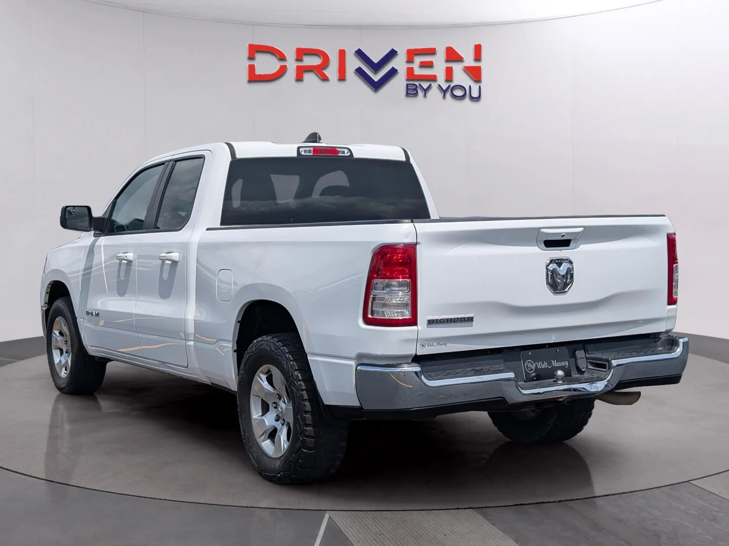 Used 2022 Bright White Clearcoat Ram Big Horn image 3