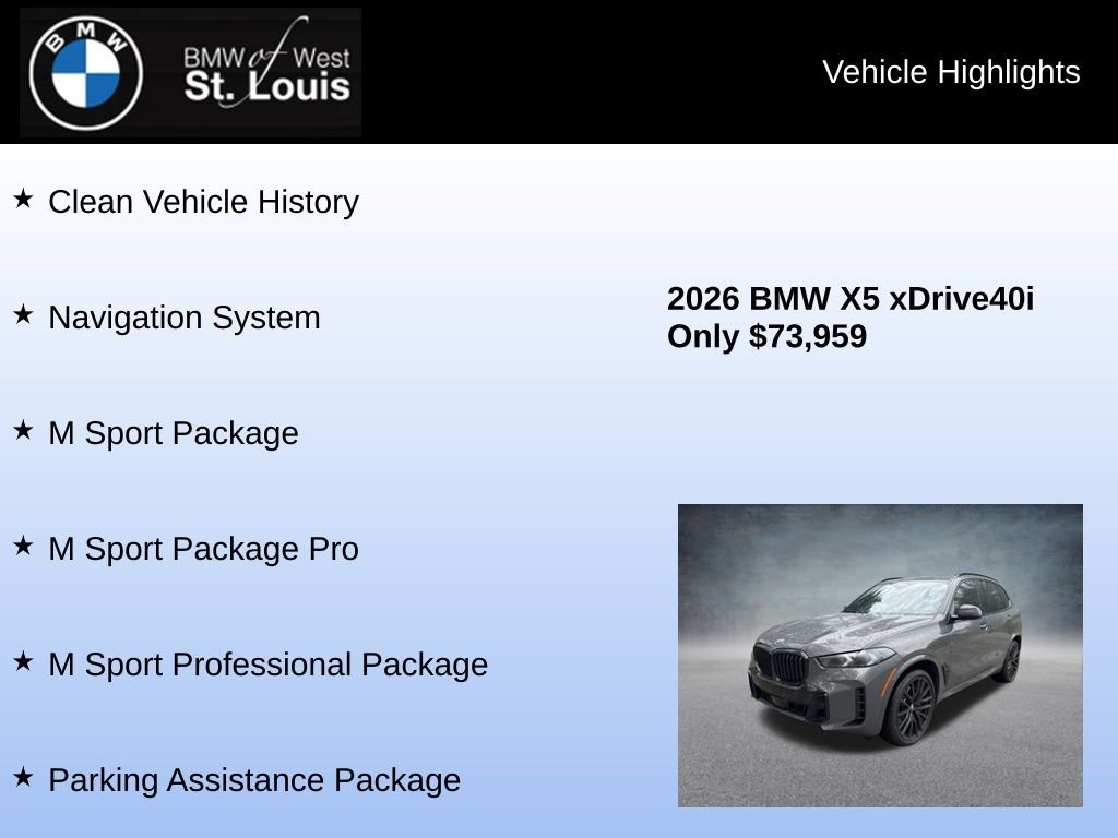 Used 2026 Gray BMW xDrive40i image 8
