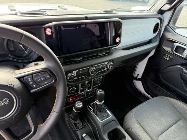 Used 2024 Bright White Clearcoat Jeep Willys image 6