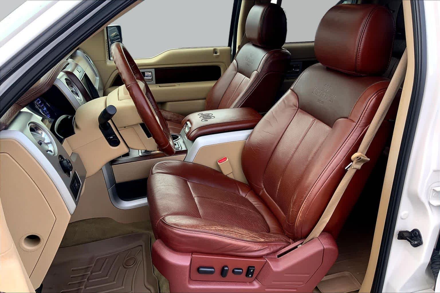 Used 2013 White Platinum Tri-Coat Metallic Ford King Ranch image 7