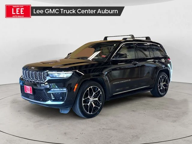 Used 2023 Black Jeep Summit Reserve image 1