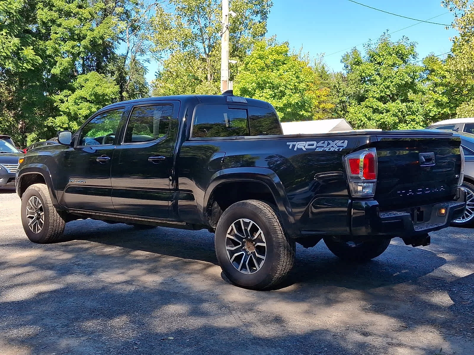 Used 2020 Midnight Black Metallic Toyota TRD Sport image 7
