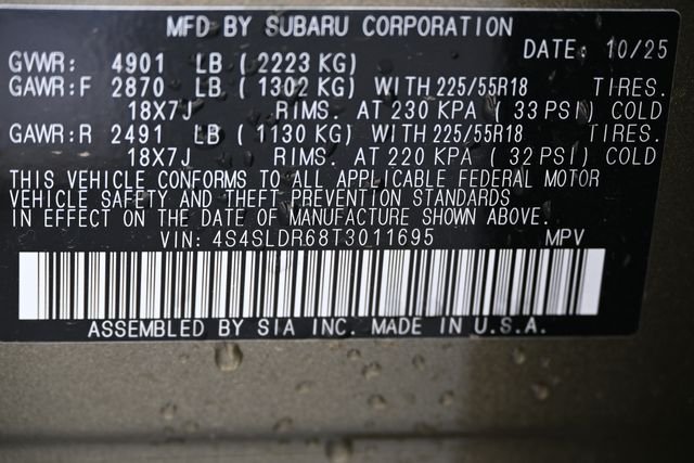 New 2026 Green Subaru Limited image 20
