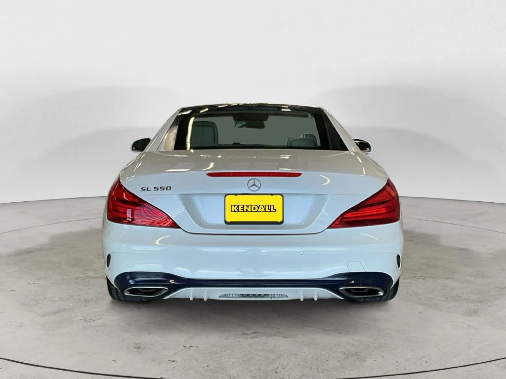Used 2019 White Mercedes-Benz SL 550 image 10