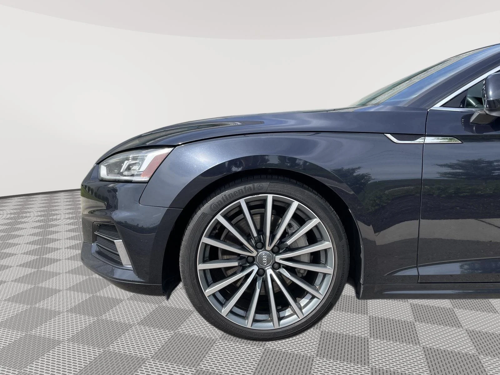 Used 2018 Moonlight Blue Metallic Audi Premium Plus image 11