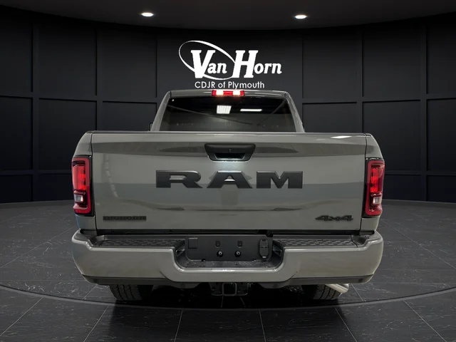 New 2026 Ceramic Gray Clear-Coat Exterior Paint RAM Big Horn image 4