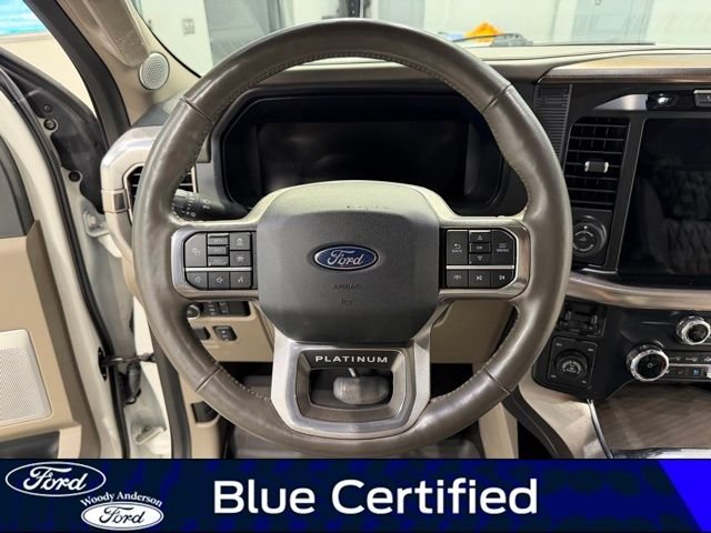 Certified Used 2024 White Metallic Ford Platinum image 10