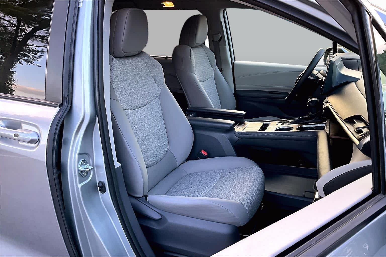 Used 2021 Celestial Silver Metallic Toyota LE image 8