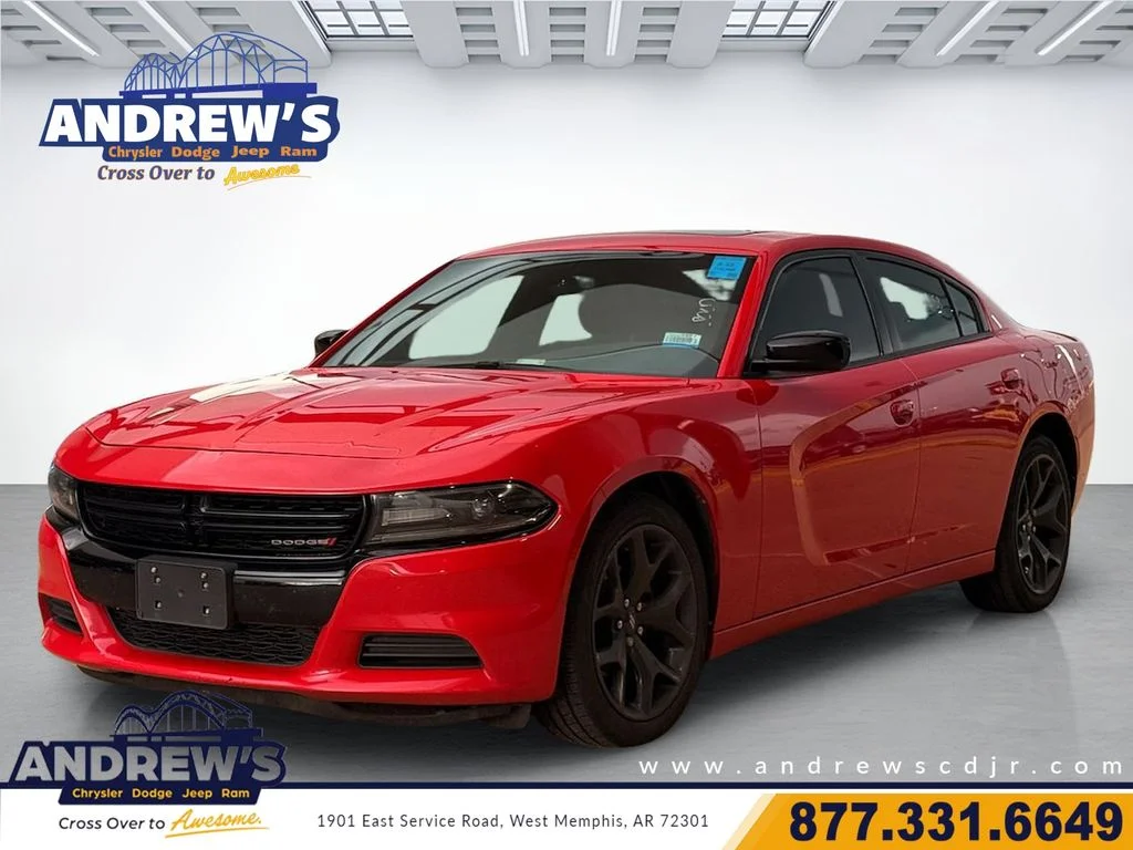 Used 2020 Torred Clearcoat Dodge SXT image 1