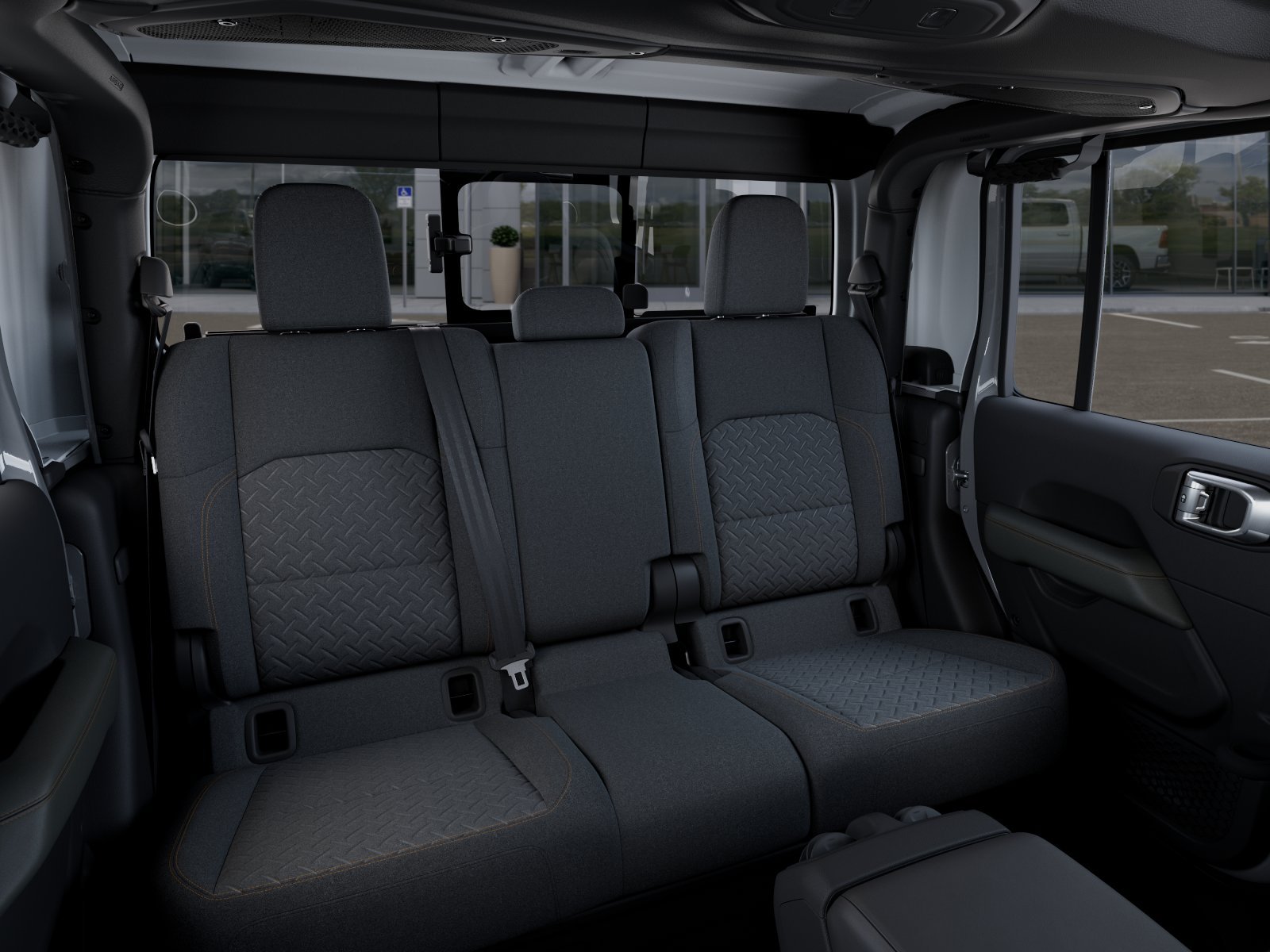 New 2026 Bright White Clear-Coat Exterior Paint Jeep Mojave image 73