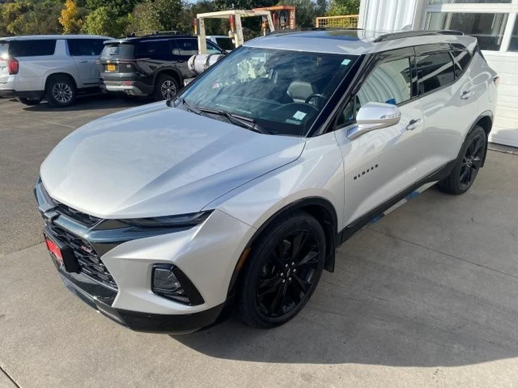 Used 2021 Silver Ice Metallic Chevrolet RS image 1