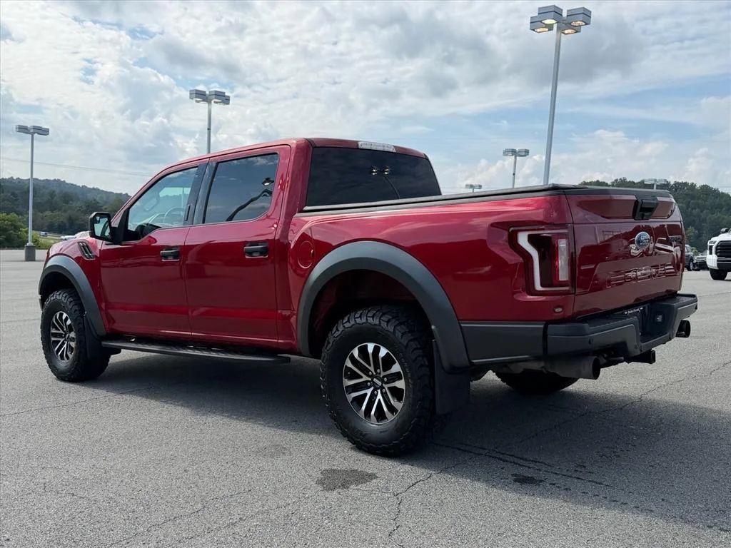 Used 2020 Rapid Red Metallic Tinted Clearcoat Ford Raptor image 3