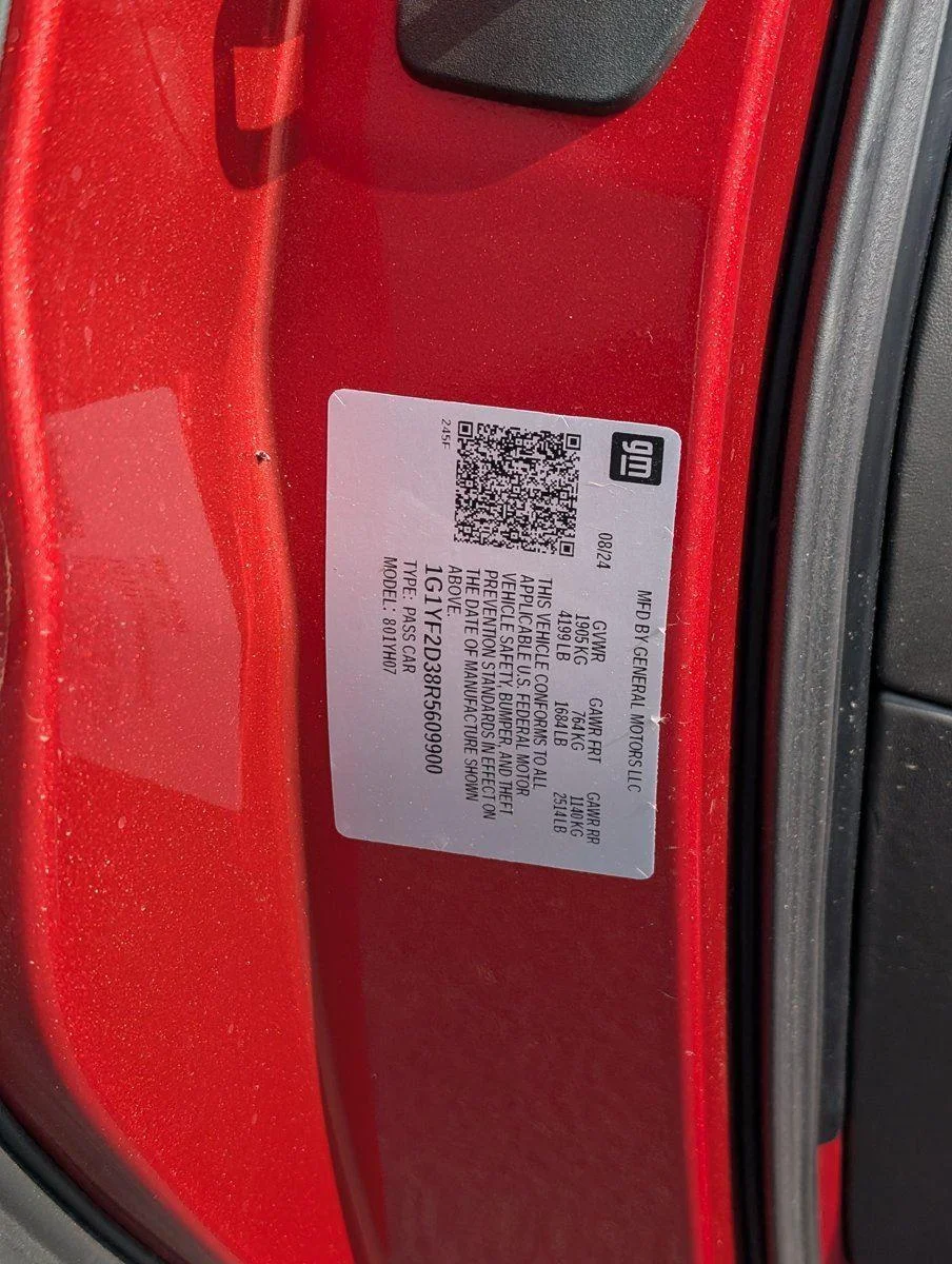 Used 2024 Red Mist Metallic Tintcoat Chevrolet 3LZ image 13