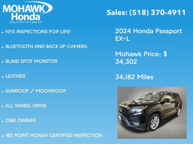 2024 Honda Passport EX-L - Photo 8