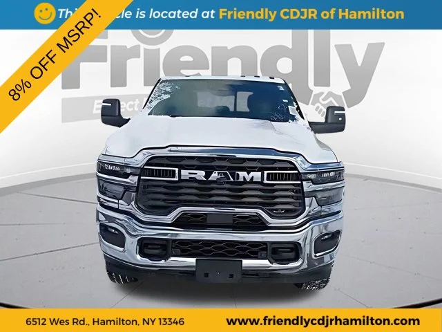 New 2026 Bright White Clear-Coat Exterior Paint RAM Tradesman image 8