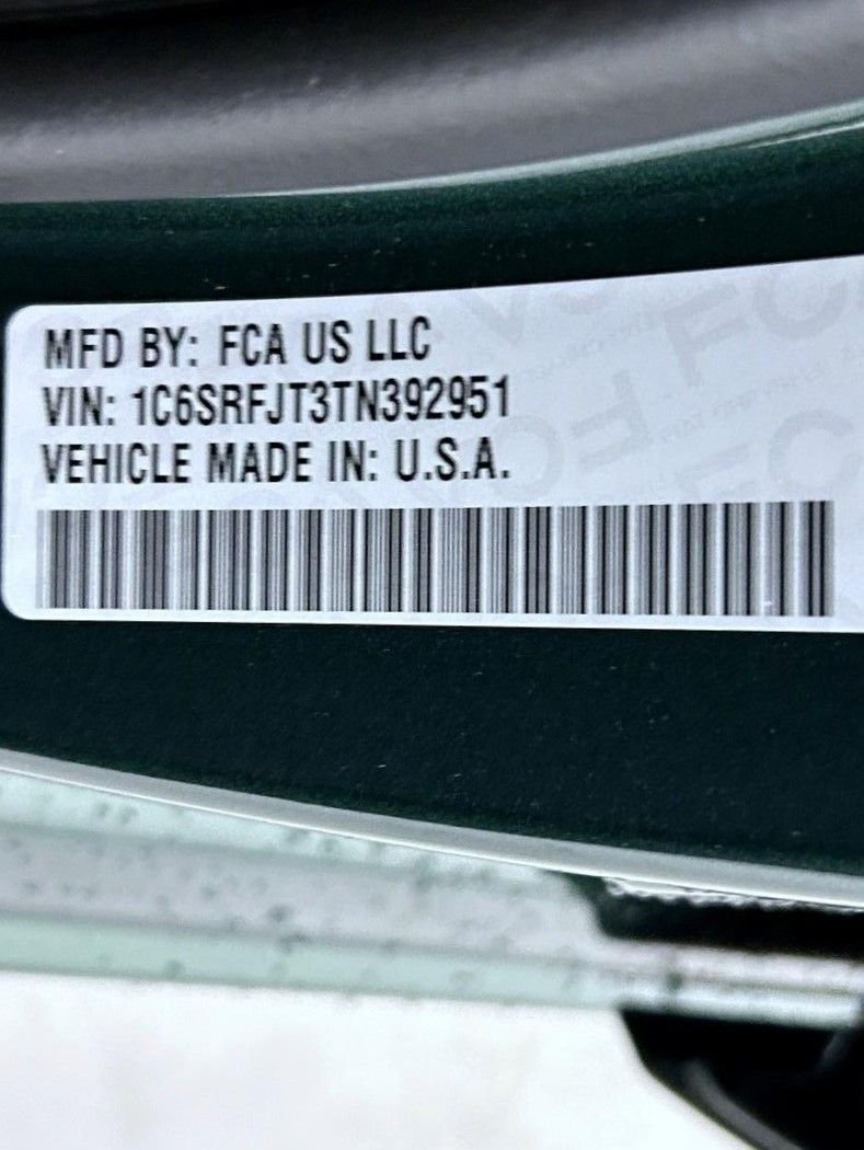 New 2026 Serrano-Green Metallic Exterior Paint RAM Laramie image 26