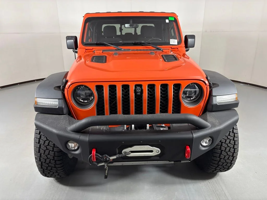 Used 2020 Orange Jeep Rubicon image 3