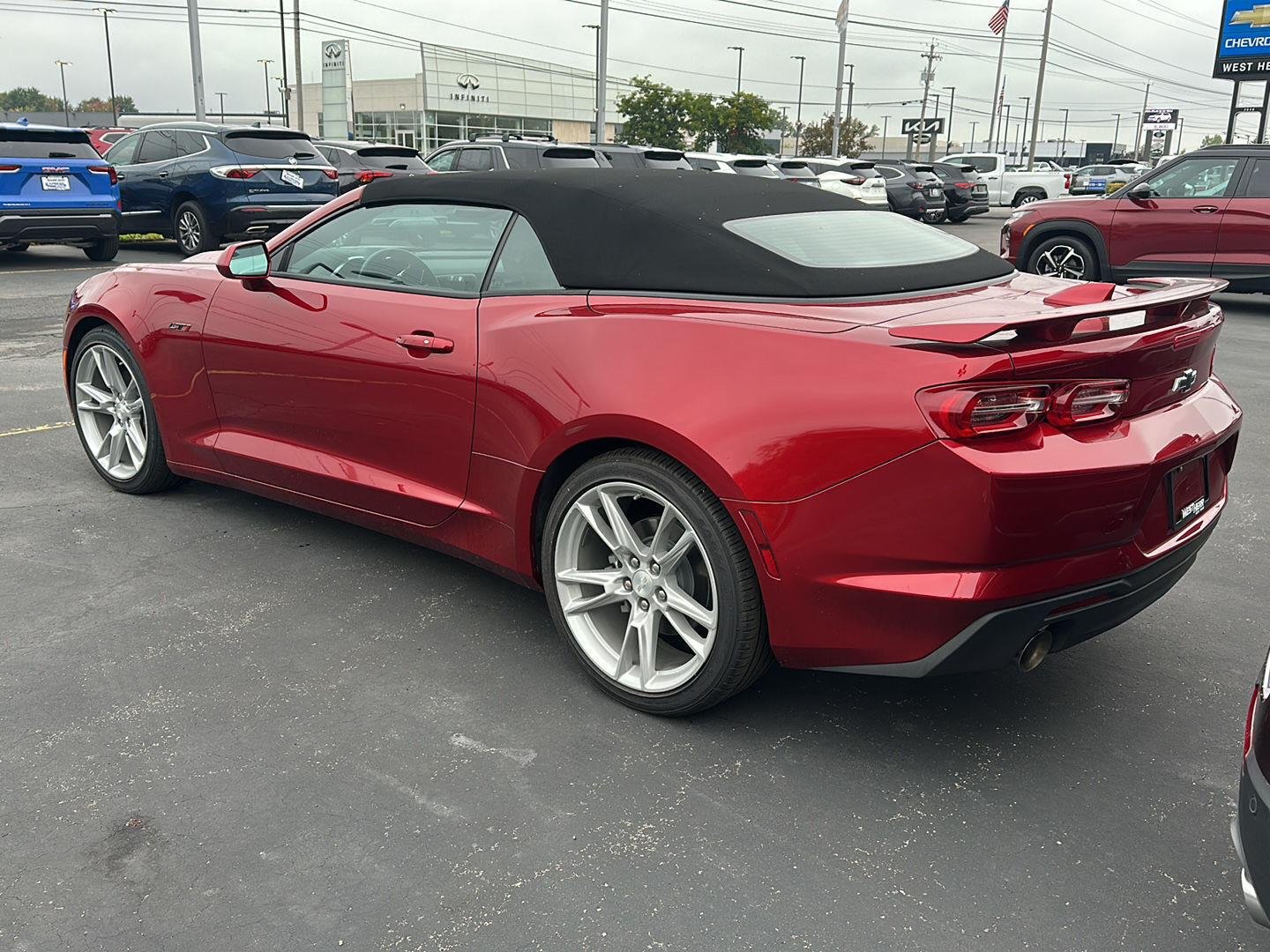 Used 2023 Radiant Red Tintcoat Chevrolet LT1 image 4