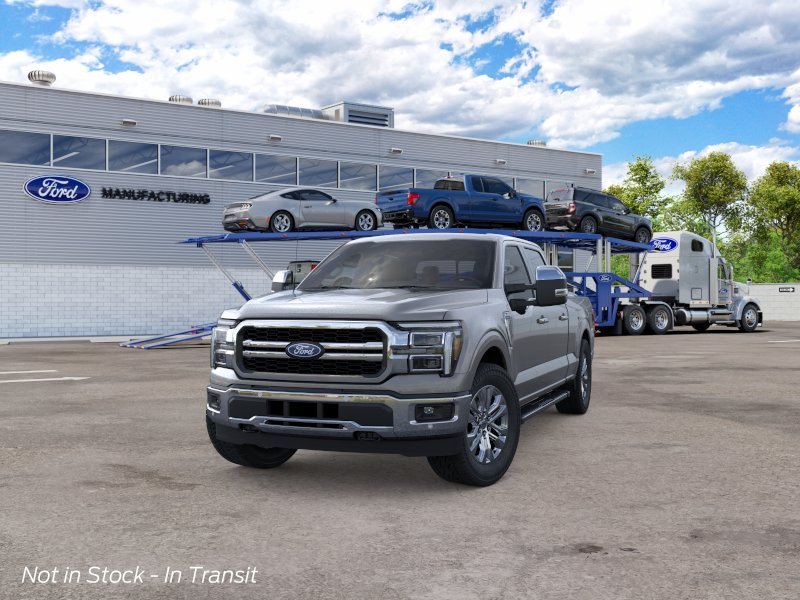 New 2026 Carbonized Gray Metallic Ford Lariat image 3