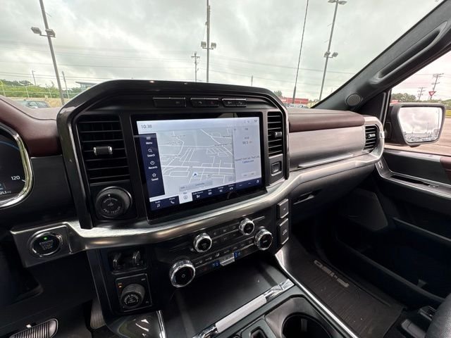 Used 2022 Agate Black Metallic Ford Lariat image 12